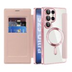 Torbica Magsafe Lux Bi Fold za Samsung S938B Galaxy S25 Ultra roze - Slika 6