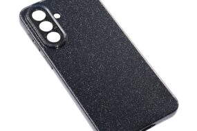 Torbica Sparkle Dust za Samsung A576B Galaxy A57 5G crna