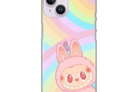 Torbica Silikonska Print Skin za iPhone 14 6.1 La Bubu Rainbow