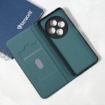 Torbica Teracell Elegant Flip za Xiaomi Redmi 14C/Redmi A4 tamno zelena - Slika 7