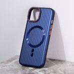 Torbica Magsafe Stripe za iPhone 15 6.1 plava