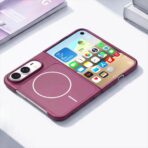 Torbica Magsafe Shield za iPhone 18 Duo zlatna - Slika 2