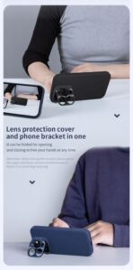 Torbica Nillkin Lens Wing Magnetic za iPhone 15 Pro 6.1 zelena - Slika 8