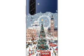 Torbica Silikonska Print Skin za Samsung A175F/A185F Galaxy A17/A18 Christmas Town