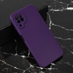 Torbica Teracell Giulietta za Huawei P40 Lite/Nova 6 SE mat tamno ljubicasta