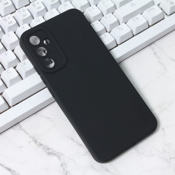 Torbica Silikon Pro Camera za Samsung A346B Galaxy A34 5G crna