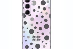 Torbica Silikonska Print Skin za Samsung A356B Galaxy A35 5G Dottie Dottie Gray