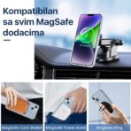 Torbica Magsafe za iPhone 15 Plus 6.7 transparent - Slika 3