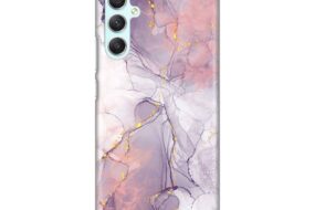 Torbica Silikonska Print za Samsung A346B Galaxy A34 5G Pink Marble