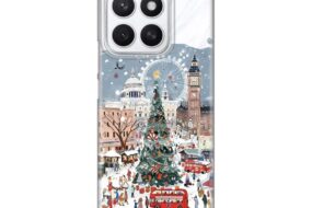Torbica Silikonska Print Skin za Honor X8c Christmas Town