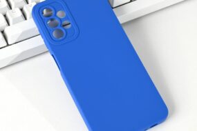 Torbica Silikon Pro Camera za Samsung A135F Galaxy A13 4G plava