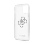 Torbica Guess Hc PC 4G Metal Charm za iPhone 12 Pro Max 6.7 srebrna (GUHCP12LKS4GSI) - Slika 2