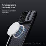 Torbica Nillkin CamShield Pro Magnetic za iPhone 17 Pro/18 Pro 6.3 crna - Slika 4