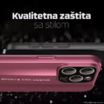 Torbica Pure Protect za iPhone 15 Pro 6.1 crvena - Slika 3