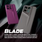 Torbica Blade za Honor Magic 8 Lite ljubicasta - Slika 2
