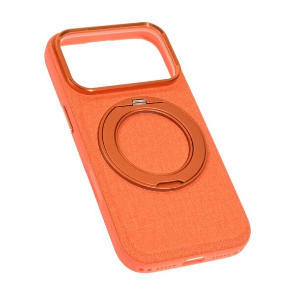Torbica Magsafe Textile za iPhone 17 Pro/18 Pro 6.3 narandzasta