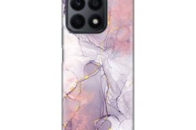 Torbica Silikonska Print za Honor X8a Pink Marble