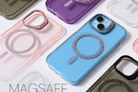 Torbica Magsafe Sparkle za iPhone 15 Pro 6.1 transparent