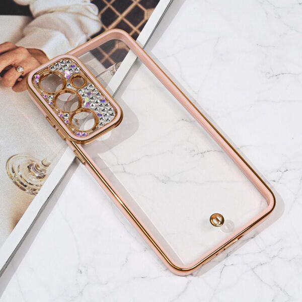 Torbica Cirkon Camera za Samsung S936B Galaxy S25 Plus roze