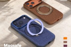 Torbica Magsafe Textile za iPhone 17 6.3 plava