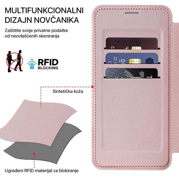 Torbica Magsafe Lux Bi Fold za Samsung S931B Galaxy S25 ljubicasta