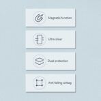 Torbica Nillkin Nature Pro Magnetic za iPhone 14 Pro 6.1 plava - Slika 10