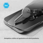 Zastitno staklo Tempered glass Teracell Titan 2.5D za Xiaomi Redmi 14C/Redmi A4 crni/Redmi A5 4G EU - Slika 5