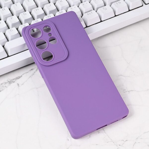 Torbica Silikon Pro Camera za Samsung S938B Galaxy S25 Ultra 5G ljubicasta