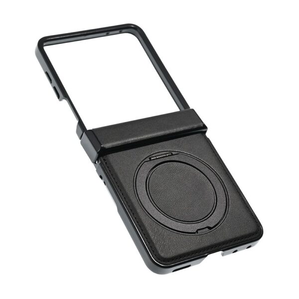 Torbica Hanman Magsafe Stand ORG za Samsung F776B Galaxy Z Flip 8 crna