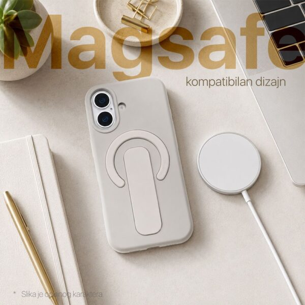Torbica Magsafe Premium za Samsung S948B Galaxy S26 Ultra krem