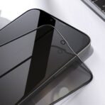 Zastitno Staklo Tempered glass Nillkin Guardian za iPhone 13 Pro Max/14 Plus 6.7 crni - Slika 7