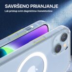 Torbica Magsafe za iPhone 15 Plus 6.7 transparent - Slika 6
