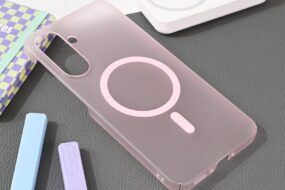 Torbica Magsafe Matte PC za Samsung A366B Galaxy A36 5G roze
