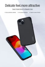 Torbica Nillkin Scrub Pro Magnetic za iPhone 15 6.1 crna - Slika 9