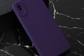 Torbica Teracell Giulietta za Xiaomi Redmi 9A mat tamno ljubicasta