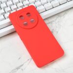 Torbica Silikon Pro Camera za Honor Magic 7 Lite crvena