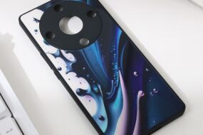Torbica Abstract za Honor Magic 5 Lite tamno plava
