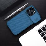Torbica Nillkin CamShield Pro za iPhone 14 Pro Max 6.7 plava - Slika 4