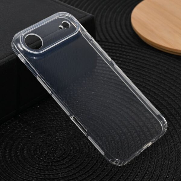 Torbica silikonska Ultra Thin with pluggy za iPhone 17 6.3 transparent