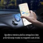 Torbica Hard Shield za Honor X8c srebrna - Slika 8