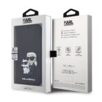 Torbica Karl Lagerfeld Saffiano BP Nft Karl&Choupette za iPhone 15 Pro 6.1 crna(KLBKP15LSANKCPK) - Slika 4