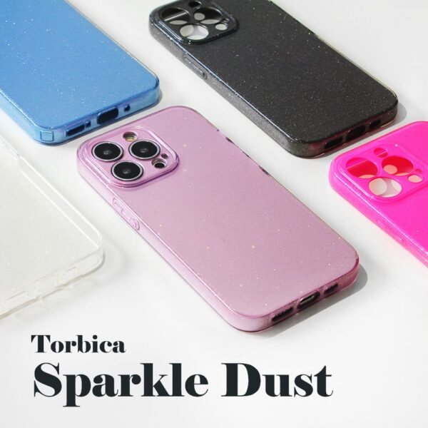 Torbica Sparkle Dust za Samsung S731B Galaxy S25 Fe roze zlatna