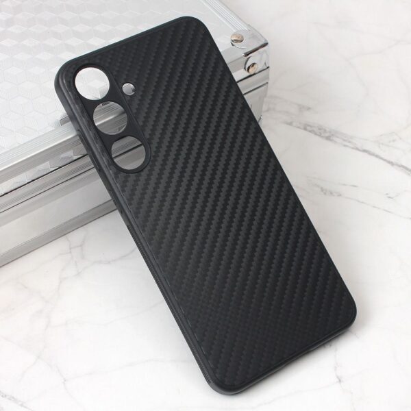 Torbica Carbon fiber za Samsung S926B Galaxy S24 Plus crna