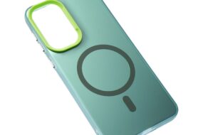 Torbica Magsafe Clear za Samsung A576B Galaxy A57 5G zelena