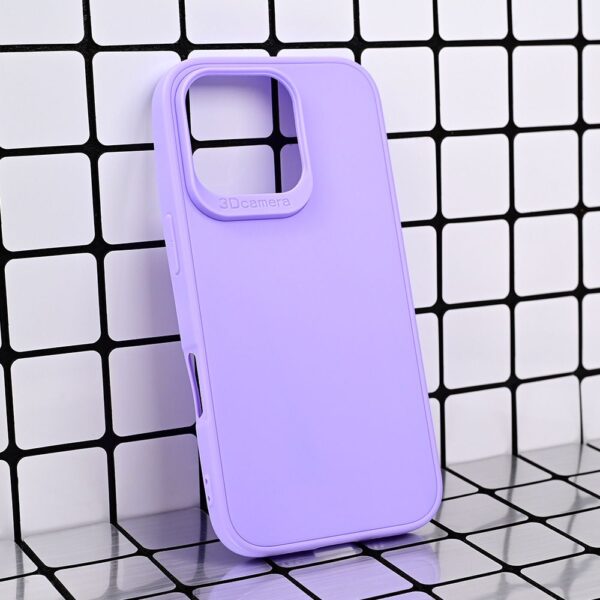 Torbica 3D Camera za iPhone 16 Pro 6.3 ljubicasta
