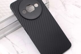 Torbica Carbon fiber za Xiaomi Redmi A3 crna