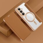 Torbica Magsafe Lux Bi Fold za Samsung S941B Galaxy S26 braon - Slika 6