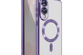 Torbica Magsafe Lux za Samsung S937B Galaxy S25 Edge ljubicasta