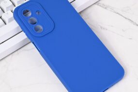 Torbica Silikon Pro Camera za Samsung A175F/A185F Galaxy A17/A18 plava