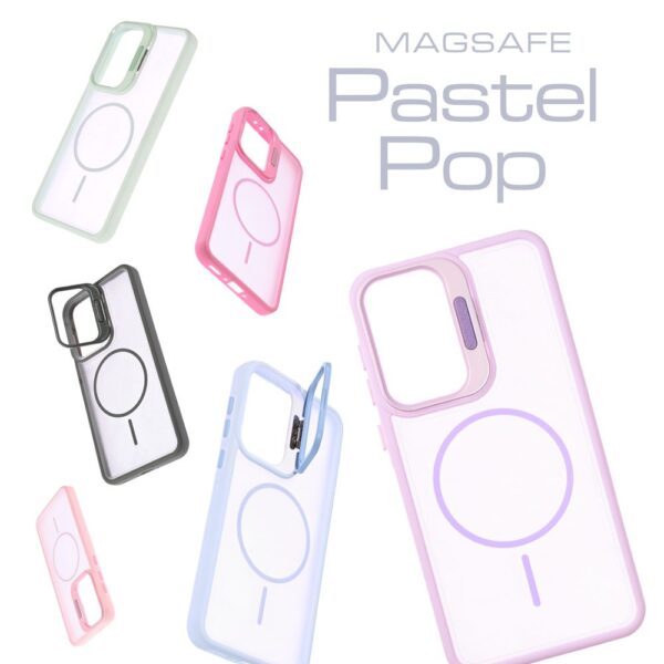 Torbica Magsafe Pastel Pop za Samsung S731B Galaxy S25 FE siva